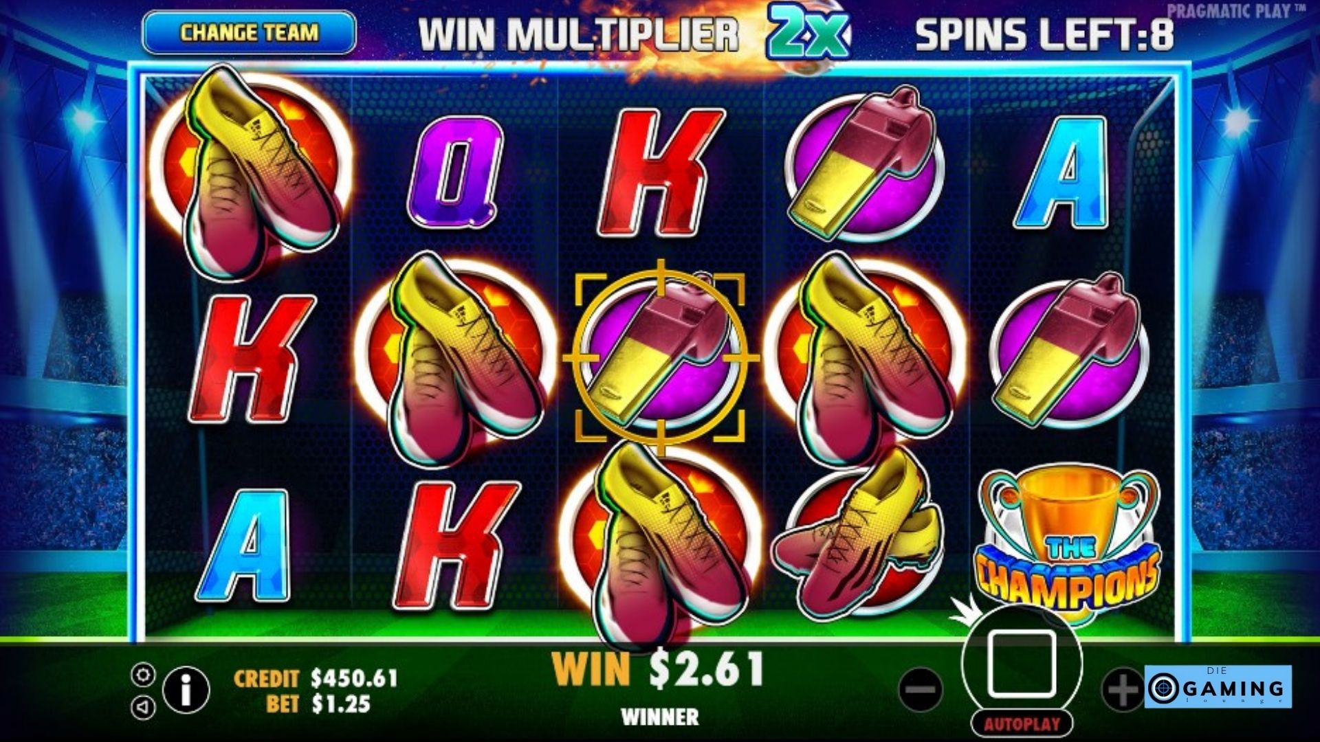 Spin left. Book of Champions Slot.