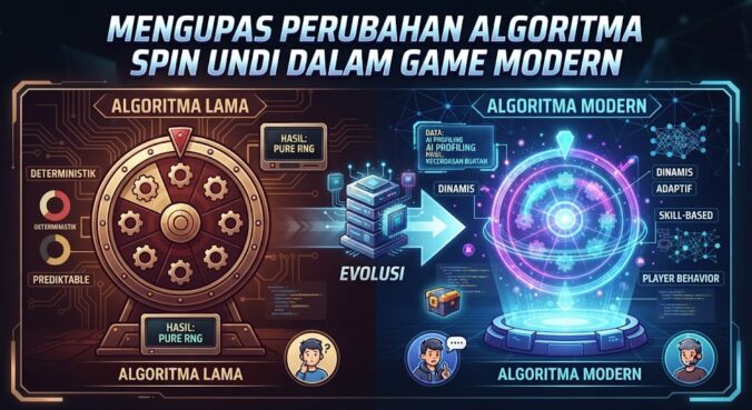 Mengupas Perubahan Algoritma Spin Undi dalam Game Modern